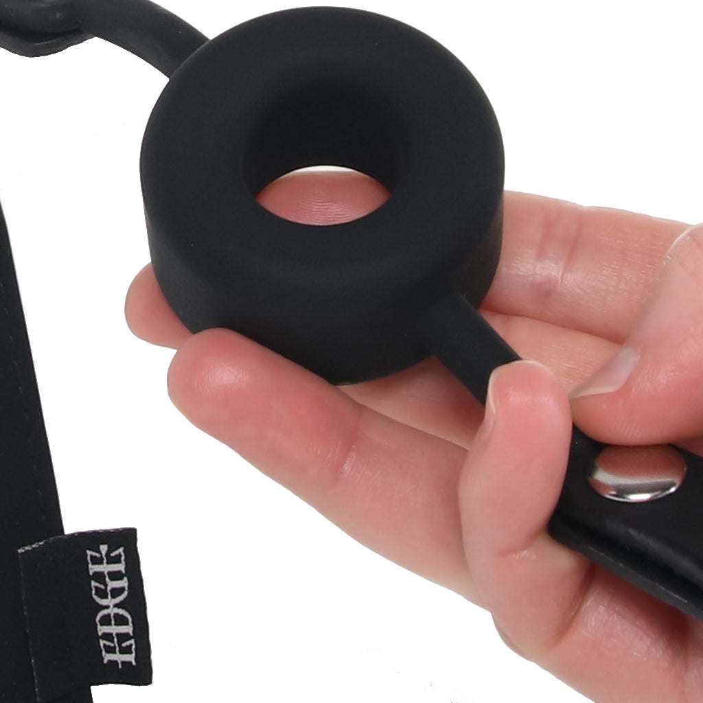 Edge Silicone Ring Gag Bondage and Fetish > Ball Gags & Mouth Restraints