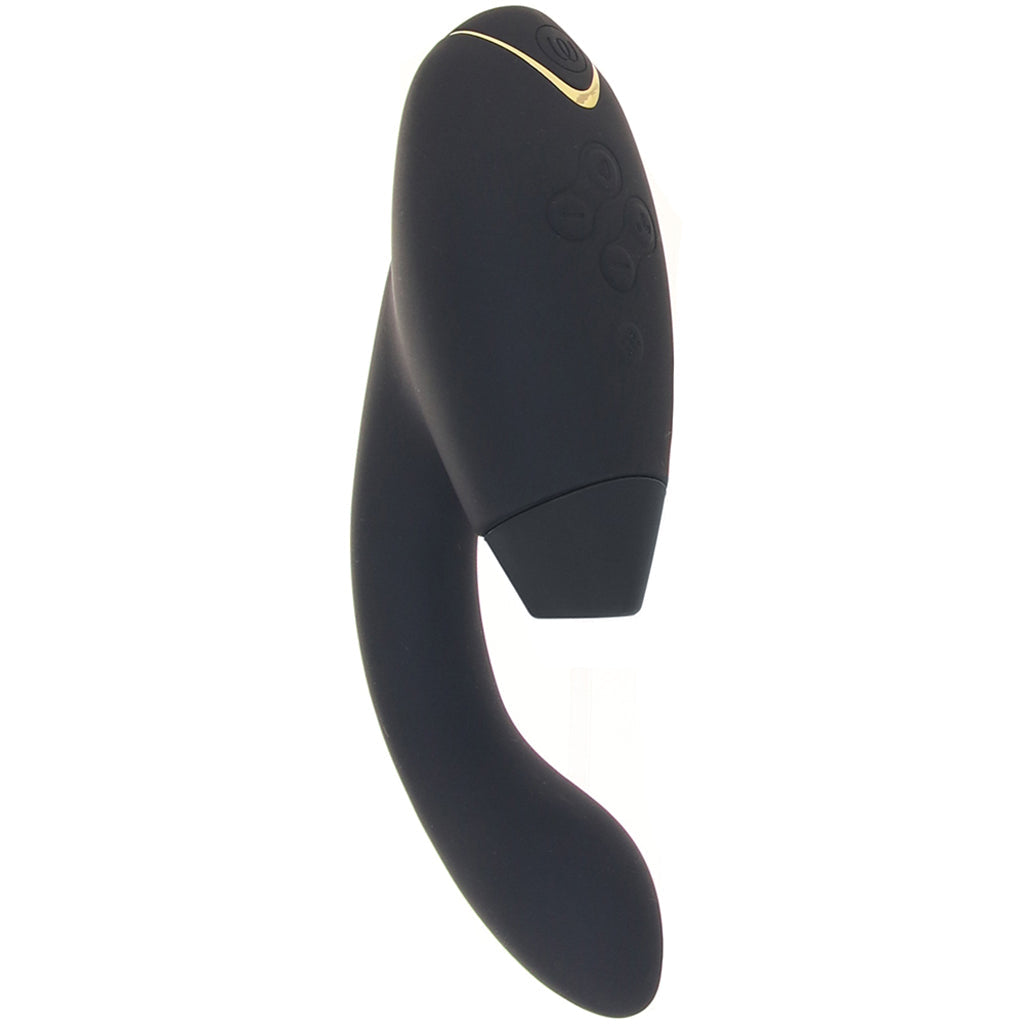 Womanizer Duo 2 Clitoral & G-Spot Stimulator in Black Vibrators > Clitoral Suction & Stimulation