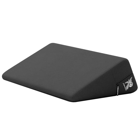 Wedge Sex Pillow in Velvet Black Sex Furniture > Sex Machine