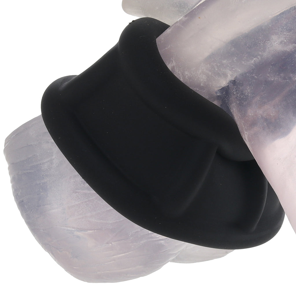Renegade Suave Ball Stretcher in Black Bondage and Fetish > Cock and Ball Devices
