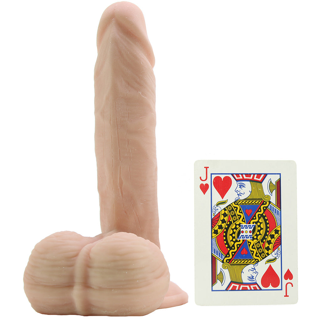 Emperor 6 Inch Ballsy Suction Dildo in Light Dildo Sex Toys > Realistic Dildos