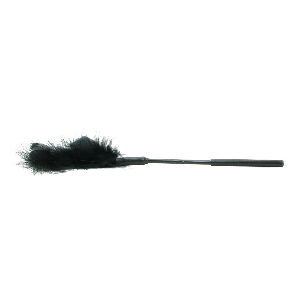 Feather Tickler 7 Inch in Black Bondage and Fetish > Tools & Accessories