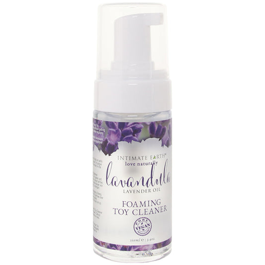 Lavendula Lavender Oil Foaming Toy Cleaner in 3.4oz/100ml Lubes and Lotions > Sex Toy Cleaner
