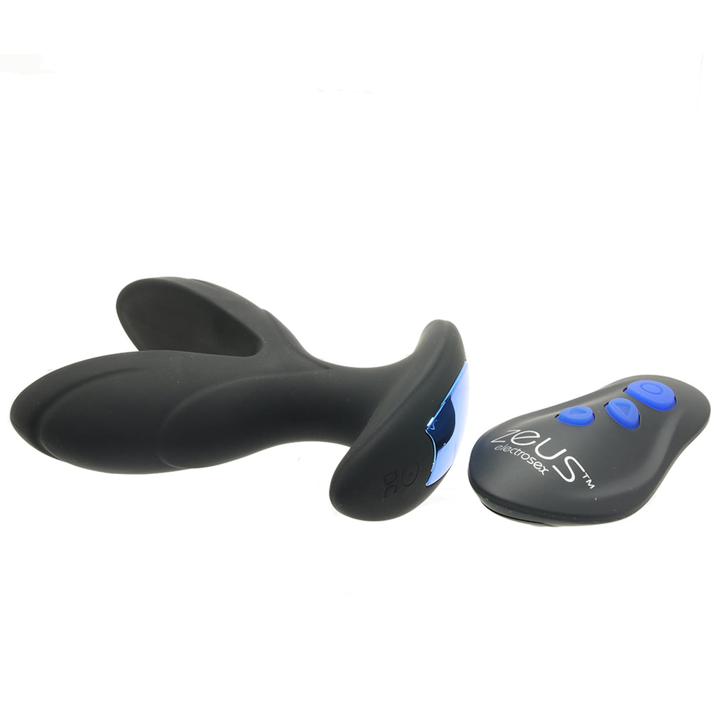 Zeus Electro-Spread Vibrating E-Stim Butt Plug Anal Sex Toys > Butt Plugs