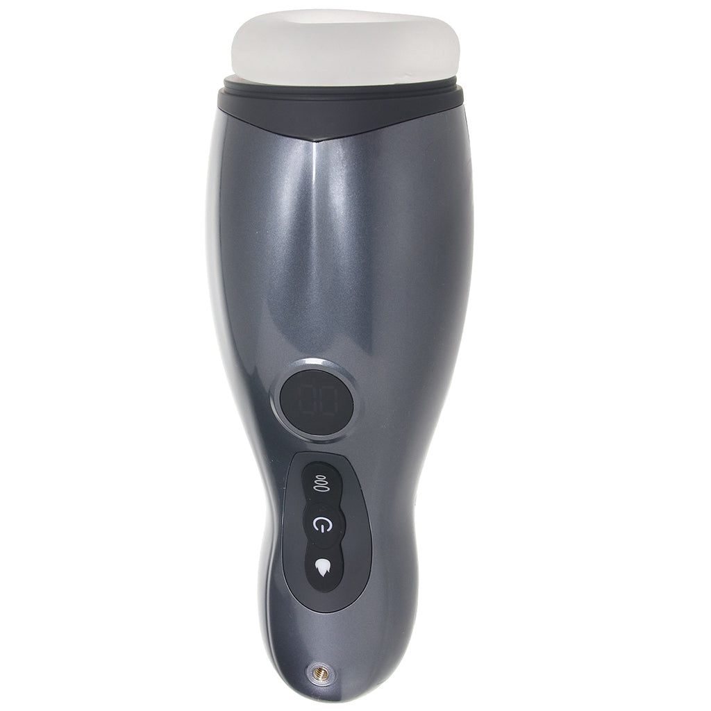 Pumped Virtuo Auto Stroker in Gunmetal Male Masturbators > Auto Strokers