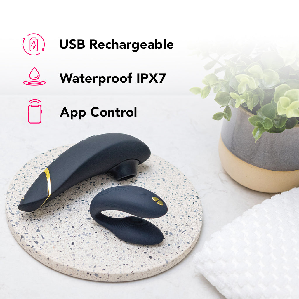 We-Vibe + Womanizer Golden Moments Limited Edition Vibrators > Clitoral Stimulators