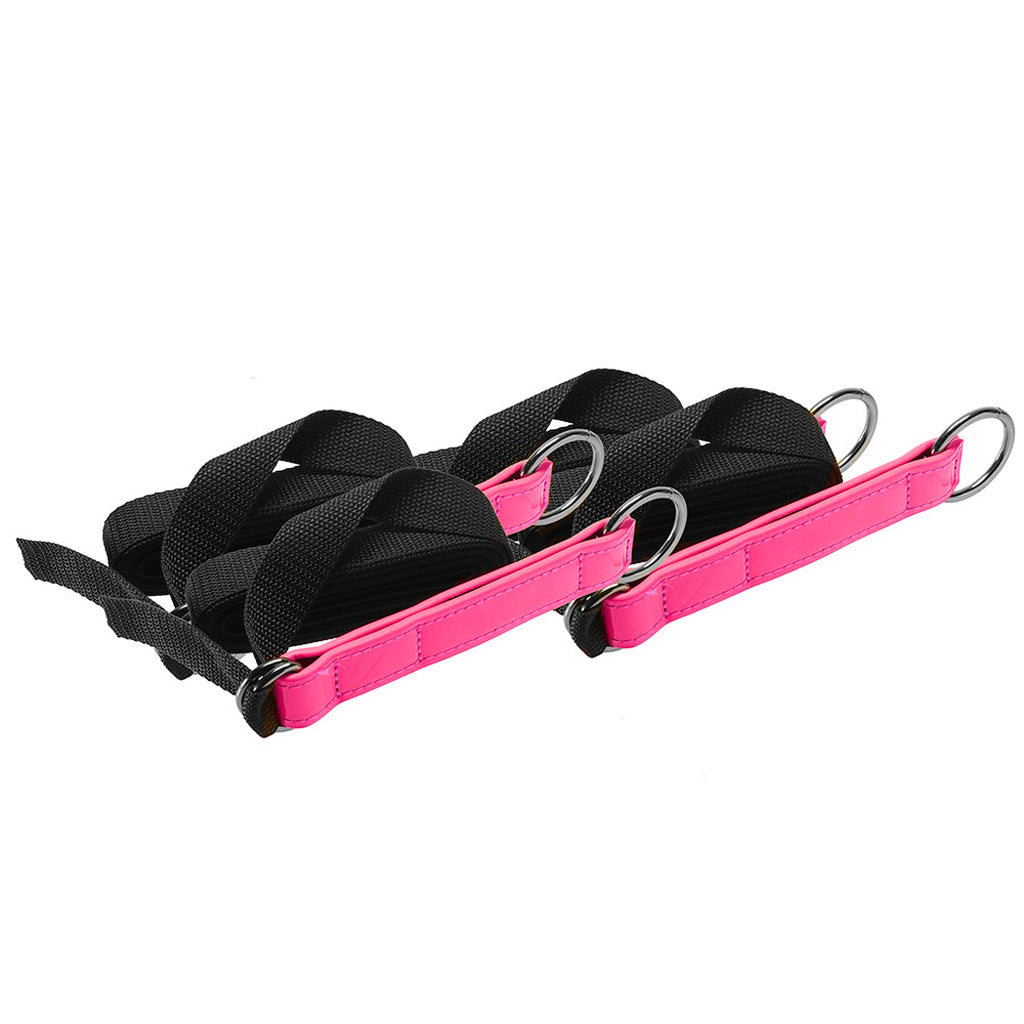 Electra Play Things Bed Restraint Straps in Neon Pink Bondage and Fetish > Restraints