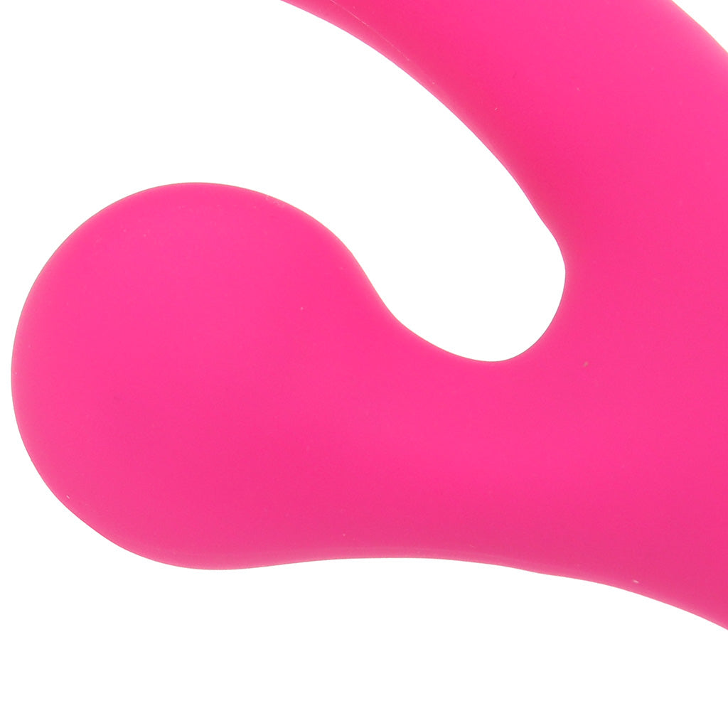 Bang! Gyro Silicone Rabbit Vibe in Pink Vibrators > Rabbit Vibrators
