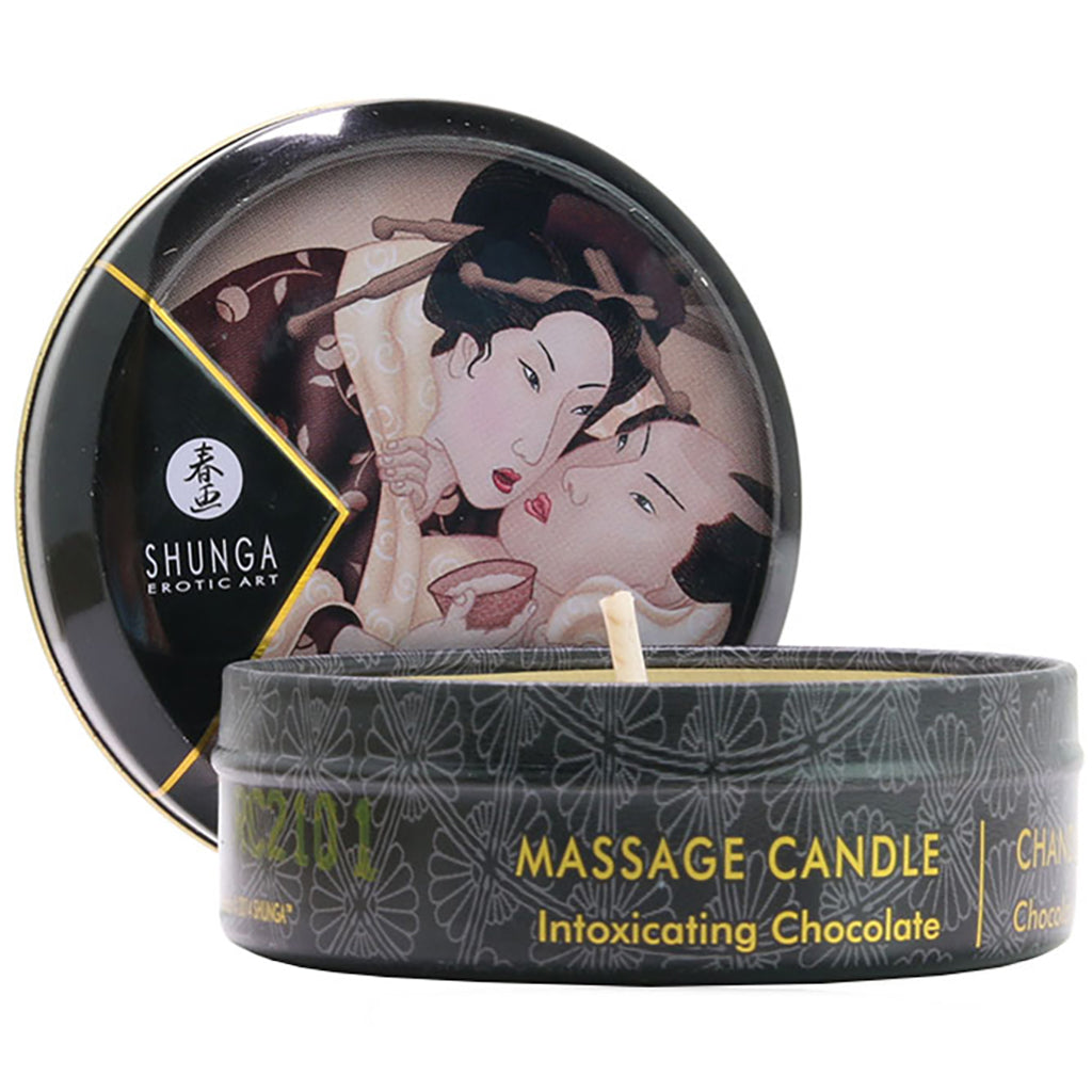 Excitation Mini Massage Candle 1oz/30ml in Chocolate Sensual Love > Massage