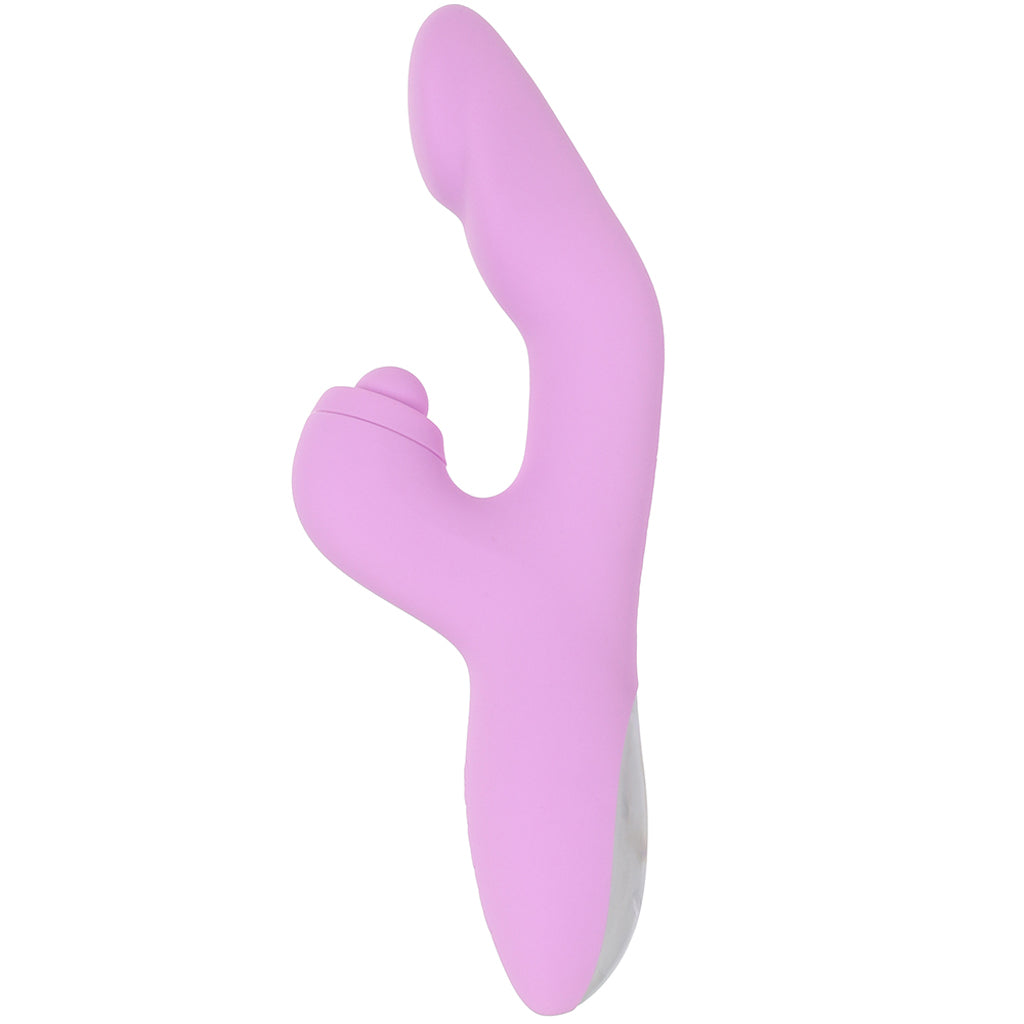 Goddess Heat-Up Tapping Rabbit Vibe in Lavender Vibrators > Rabbit Vibrators