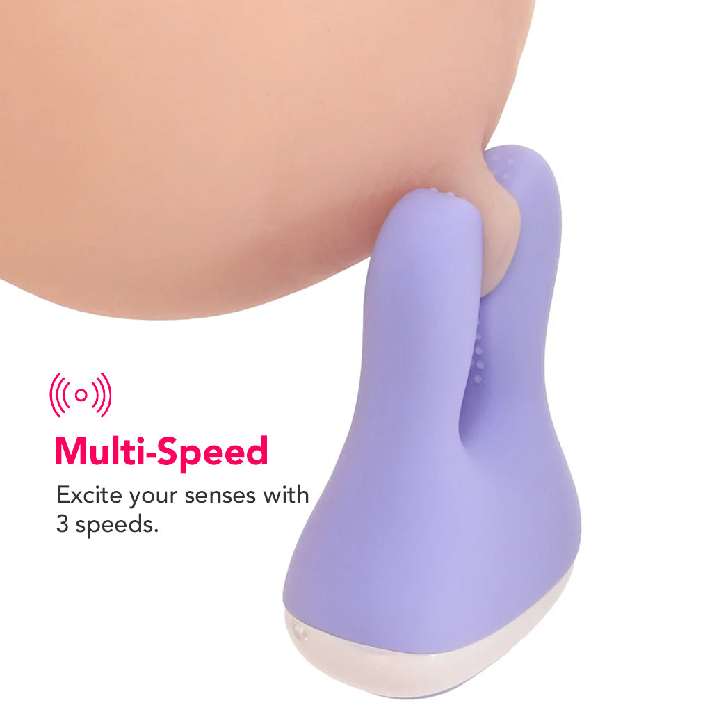Playboy In a Pinch Vibrating Clamps with Recharge Case Bondage and Fetish > Nipple Stimulators & Clamps