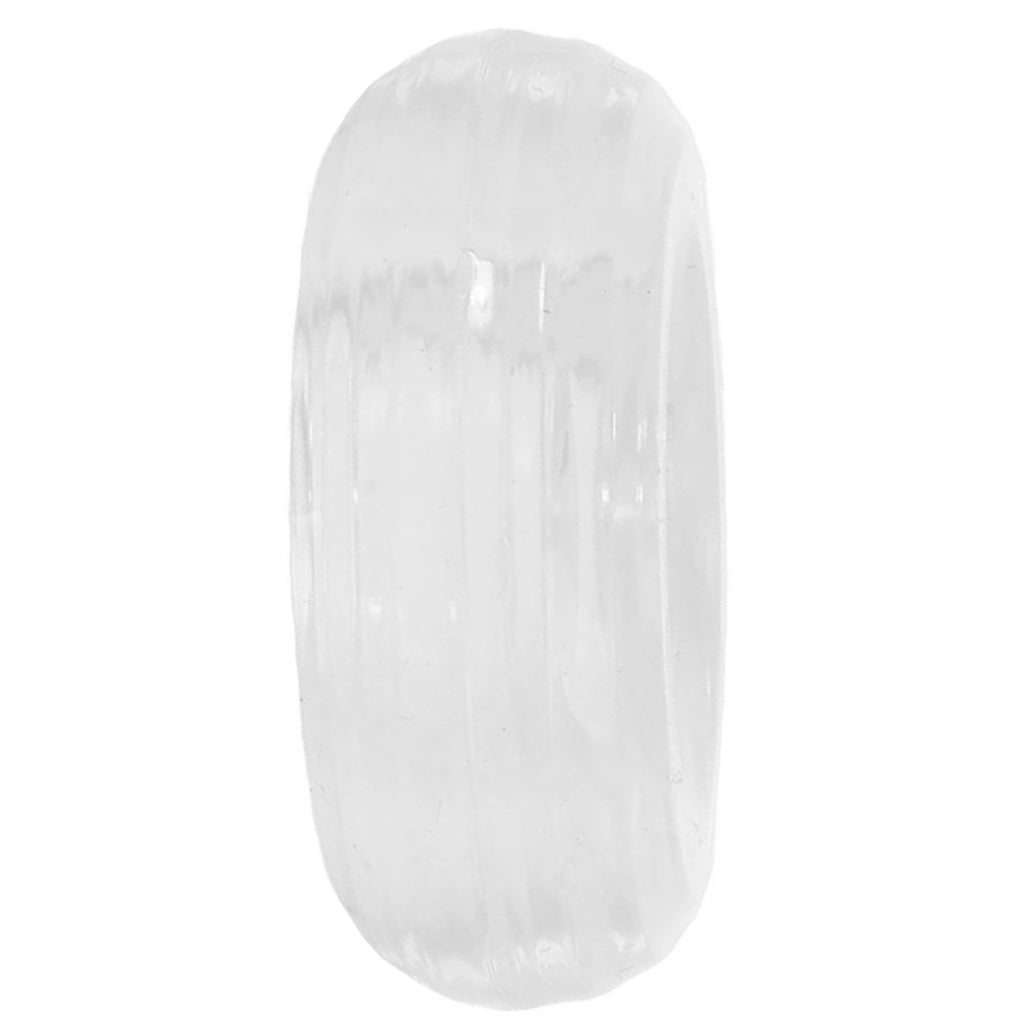 Medium Premium Silicone Cock Ring in Clear Cock Rings