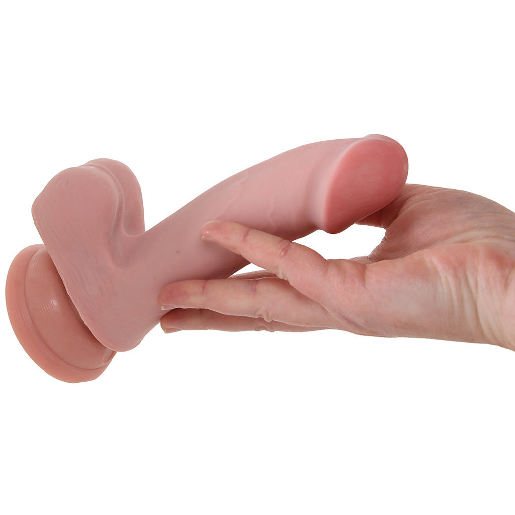 King Cock Plus Triple Density 6.5 Inch Ballsy Cock in Flesh Dildo Sex Toys > Realistic Dildos