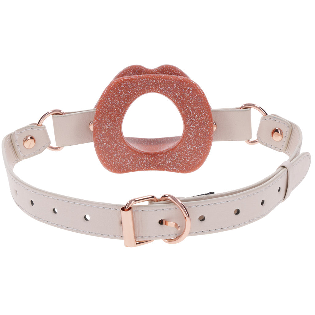 S&M Peaches 'n CreaMe Silicone Lips Gag Bondage and Fetish > Ball Gags & Mouth Restraints