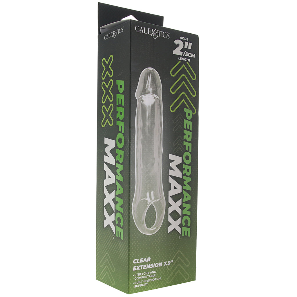 Performance Maxx Clear Extension in 7.5 Inch Male Enhancement > Extenders and Sleeves