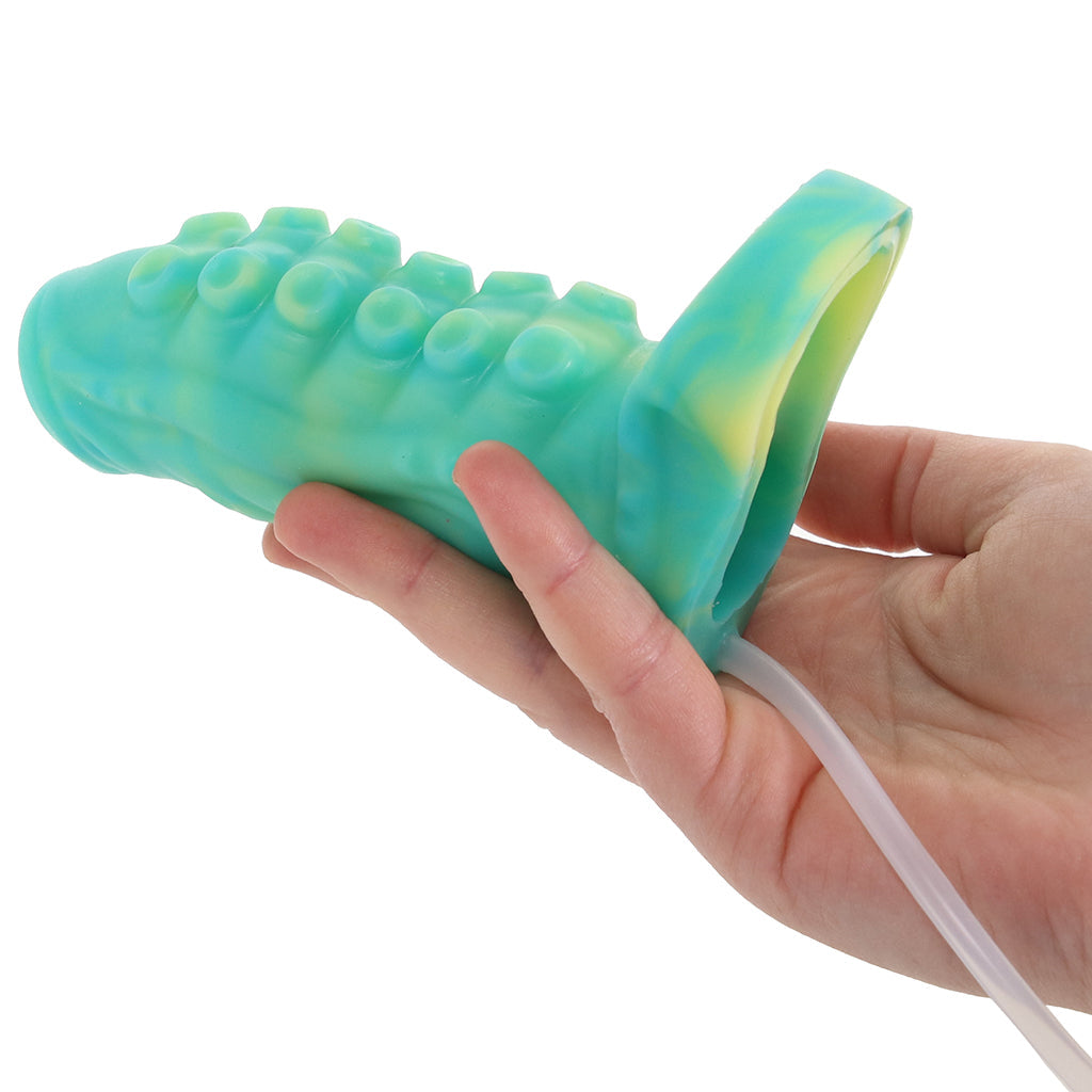 Creature Cocks Tentacle Squirting Enhancer in Green Male Enhancement > Extenders and Sleeves