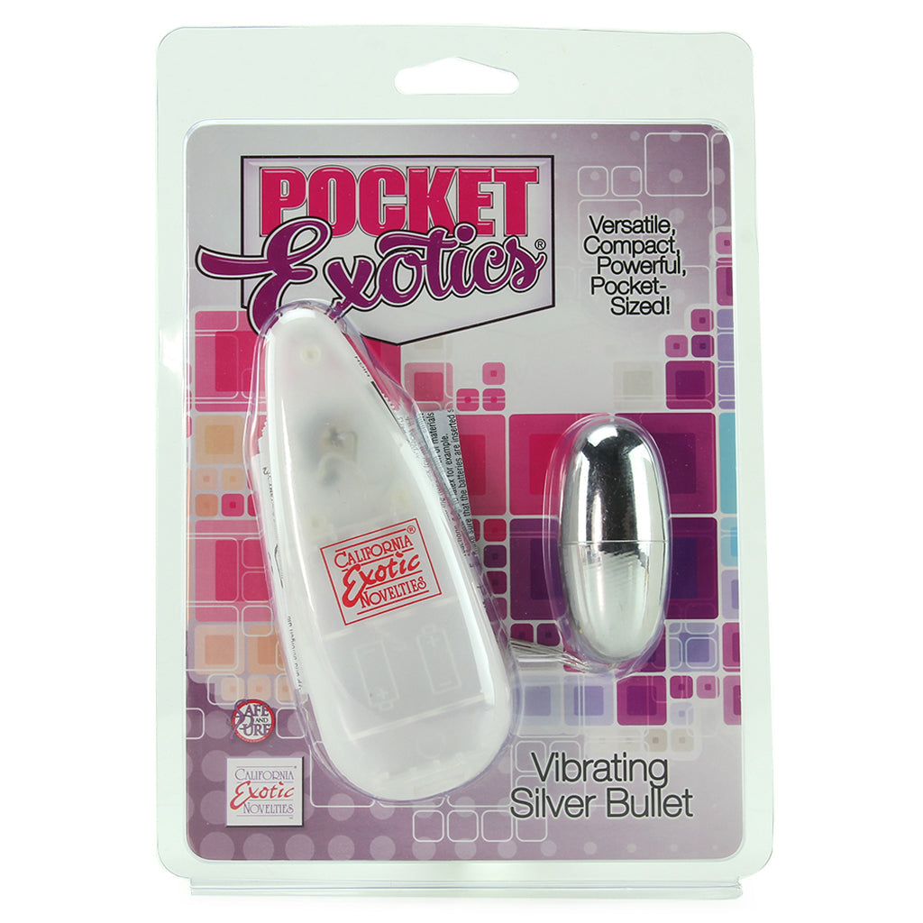 Pocket Exotics Silver Bullet Vibe Vibrators > Bullet and Egg Vibrators