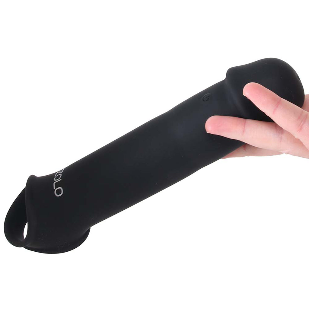 Vibrating Silicone Penis Extender Male Enhancement > Extenders and Sleeves