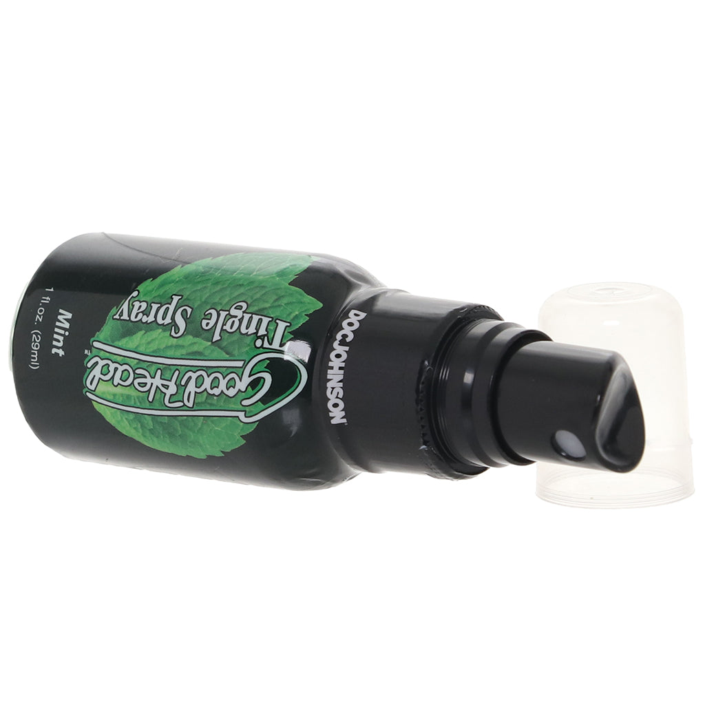 GoodHead Mint Tingle Spray in 1oz/29ml Lubes and Lotions > Flavored Sex Lubes