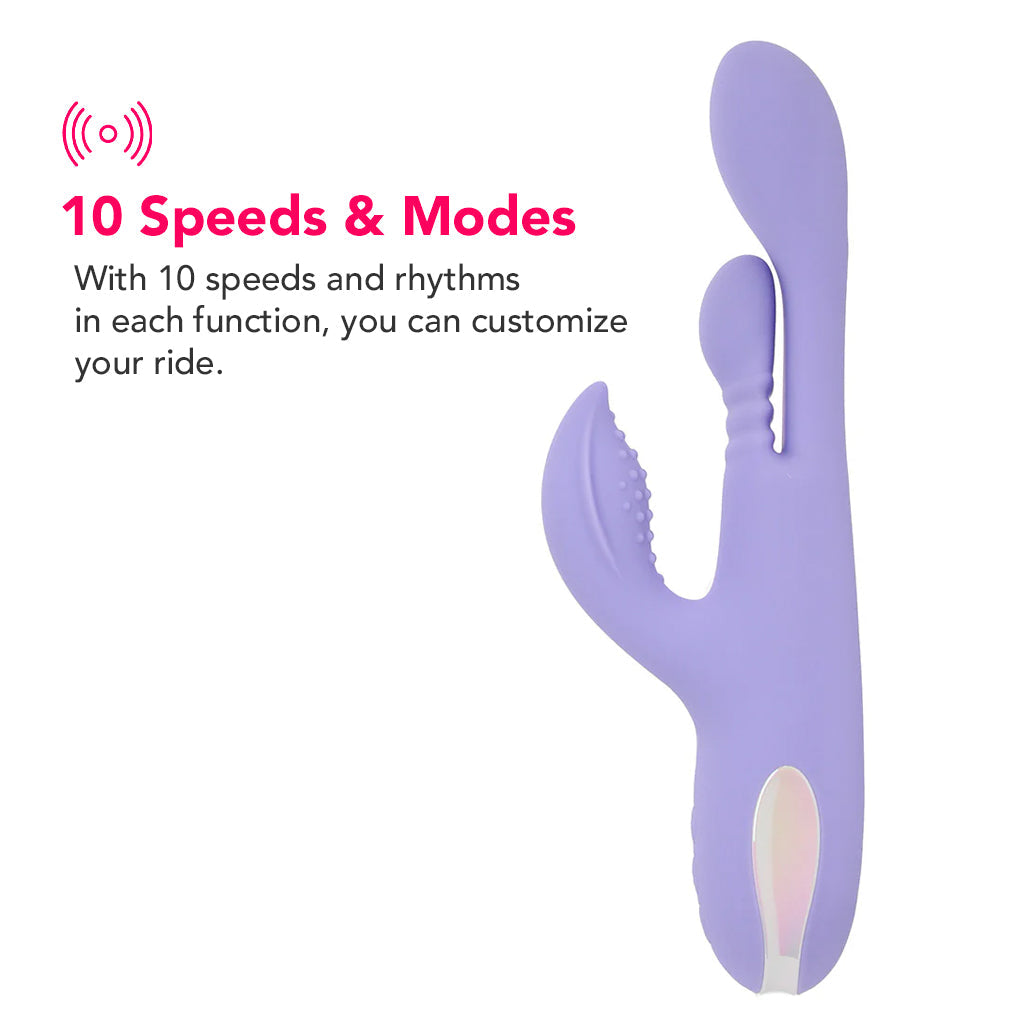 Playboy Nubbin Rubbin Rabbit Vibe Vibrators > Rabbit Vibrators