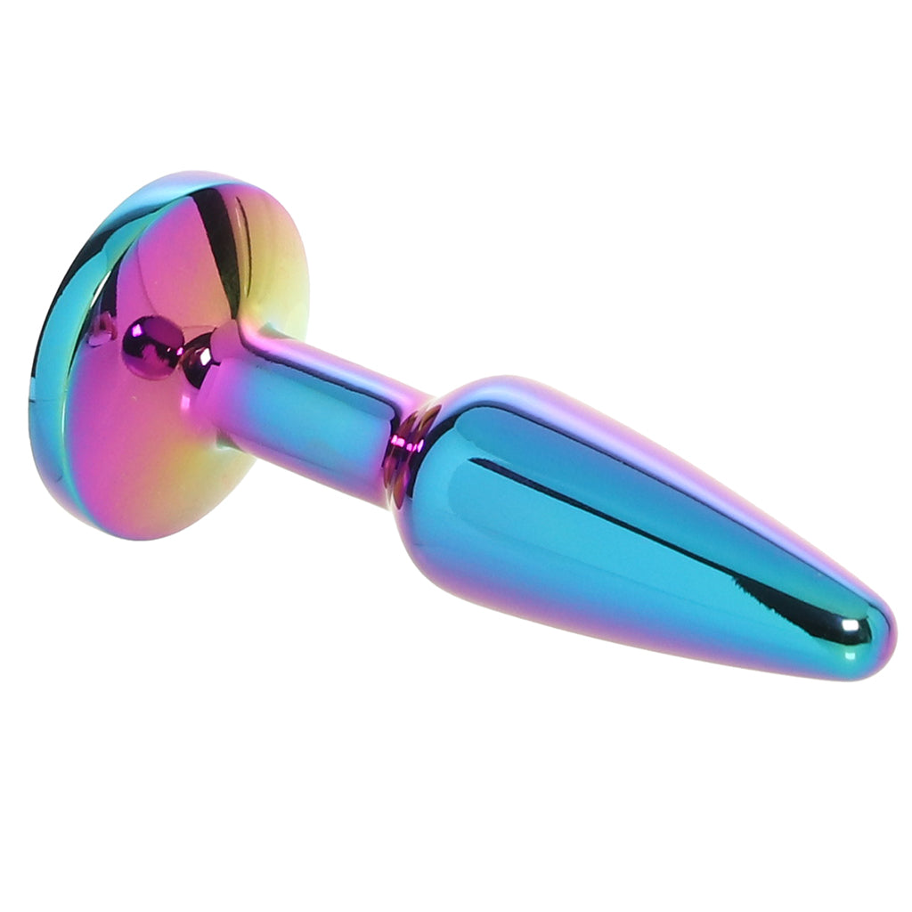 Rear Assets Small Tapered Butt Plug in Multicolour Anal Sex Toys > Butt Plugs