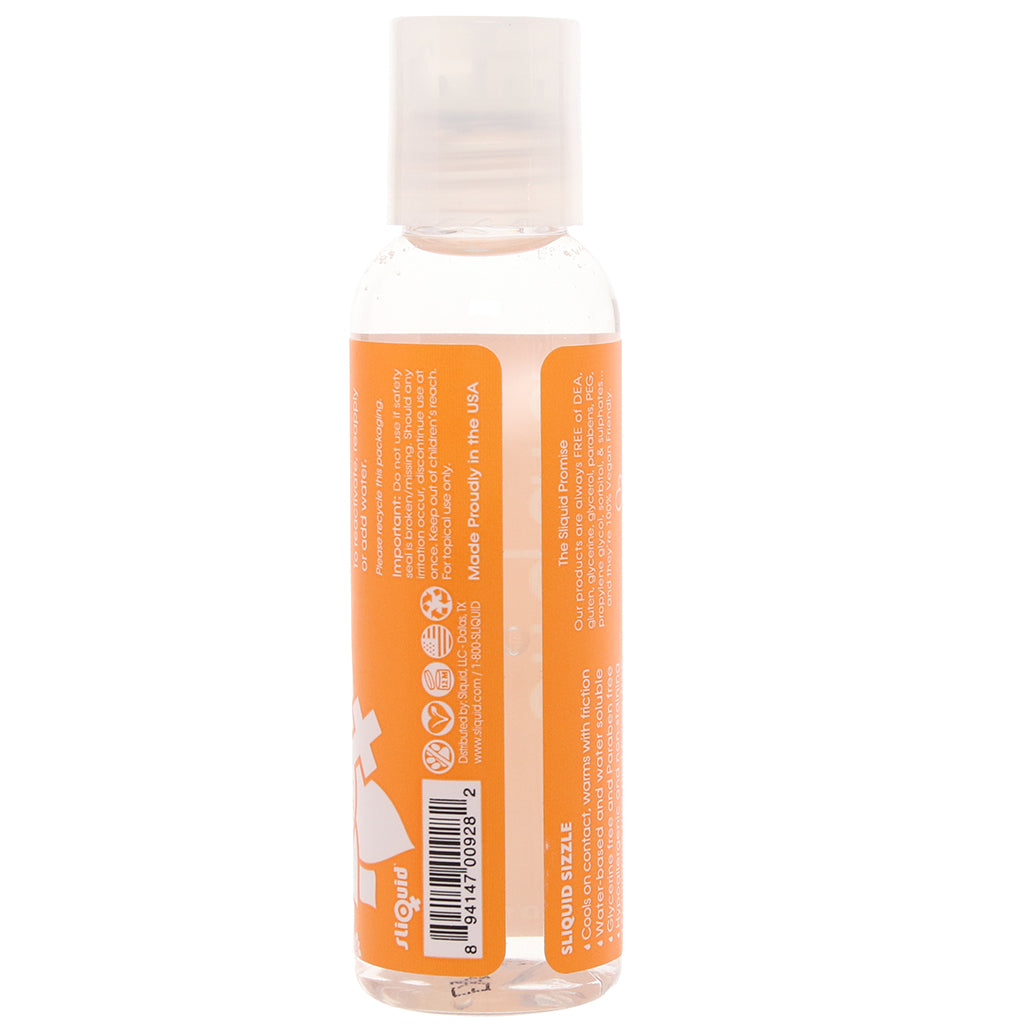 Sizzle Natural Stimulating Lubricant in 2oz/60ml Lubes and Lotions > Stimulating Lubricants