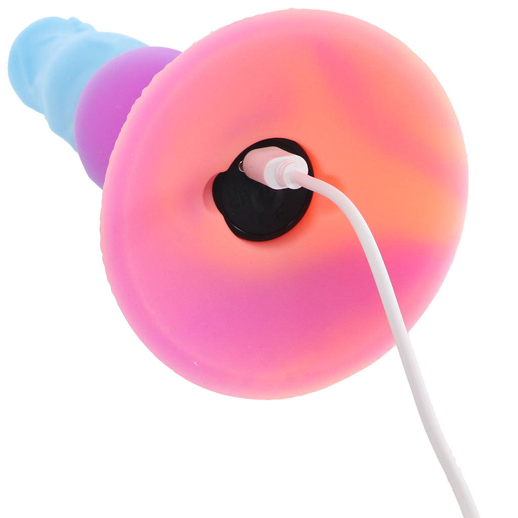 Creature Cocks Astro Cock Vibrating Glow Dildo Vibrators > G-Spot Vibrators