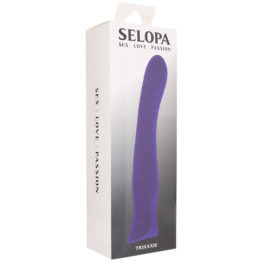 Selopa Trixxxie Textured Vibe Vibrators > G-Spot Vibrators
