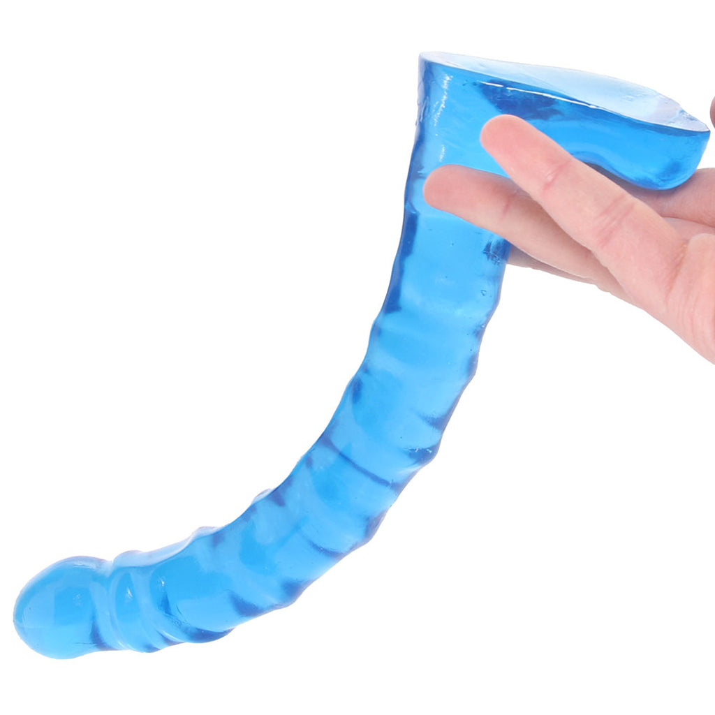 Raging Hard-Ons Slimline 9 Inch Ballsy in Blue Dildo Sex Toys > Anal Dildos