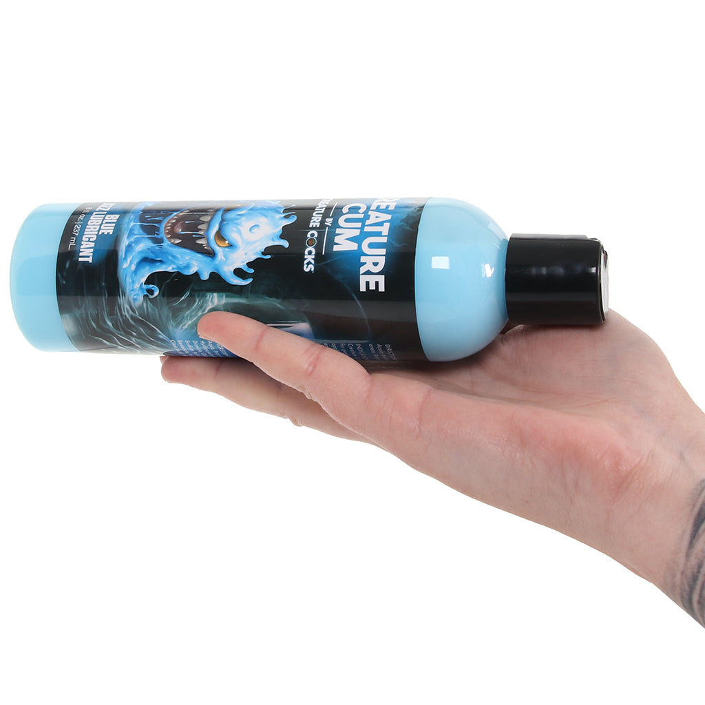 Creature Cum Water-Based Blue Lube in 8oz/237ml Shop by Brand > Creature Cocks