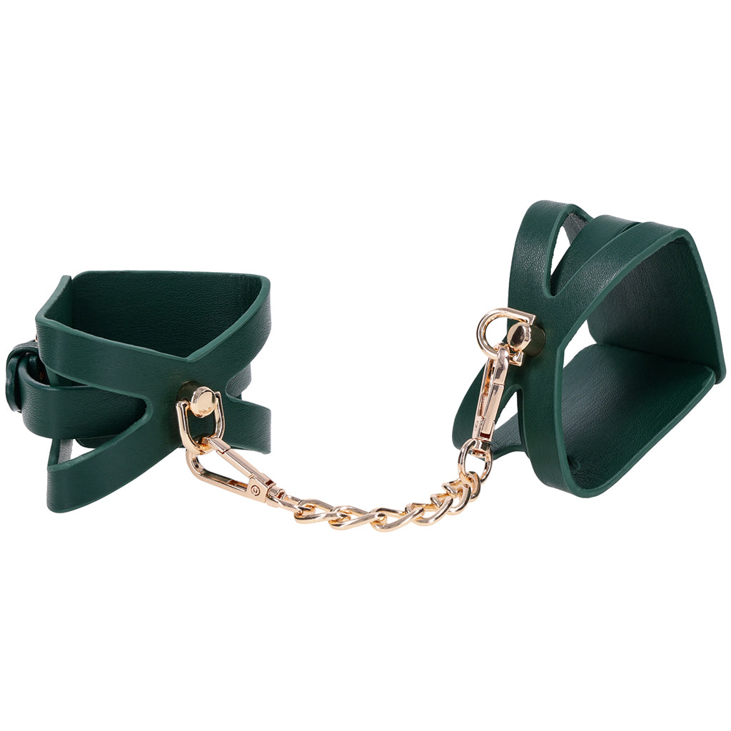 Sex & Mischief Indica Cutout Cuffs Bondage and Fetish > Wrist and Ankle Cuffs