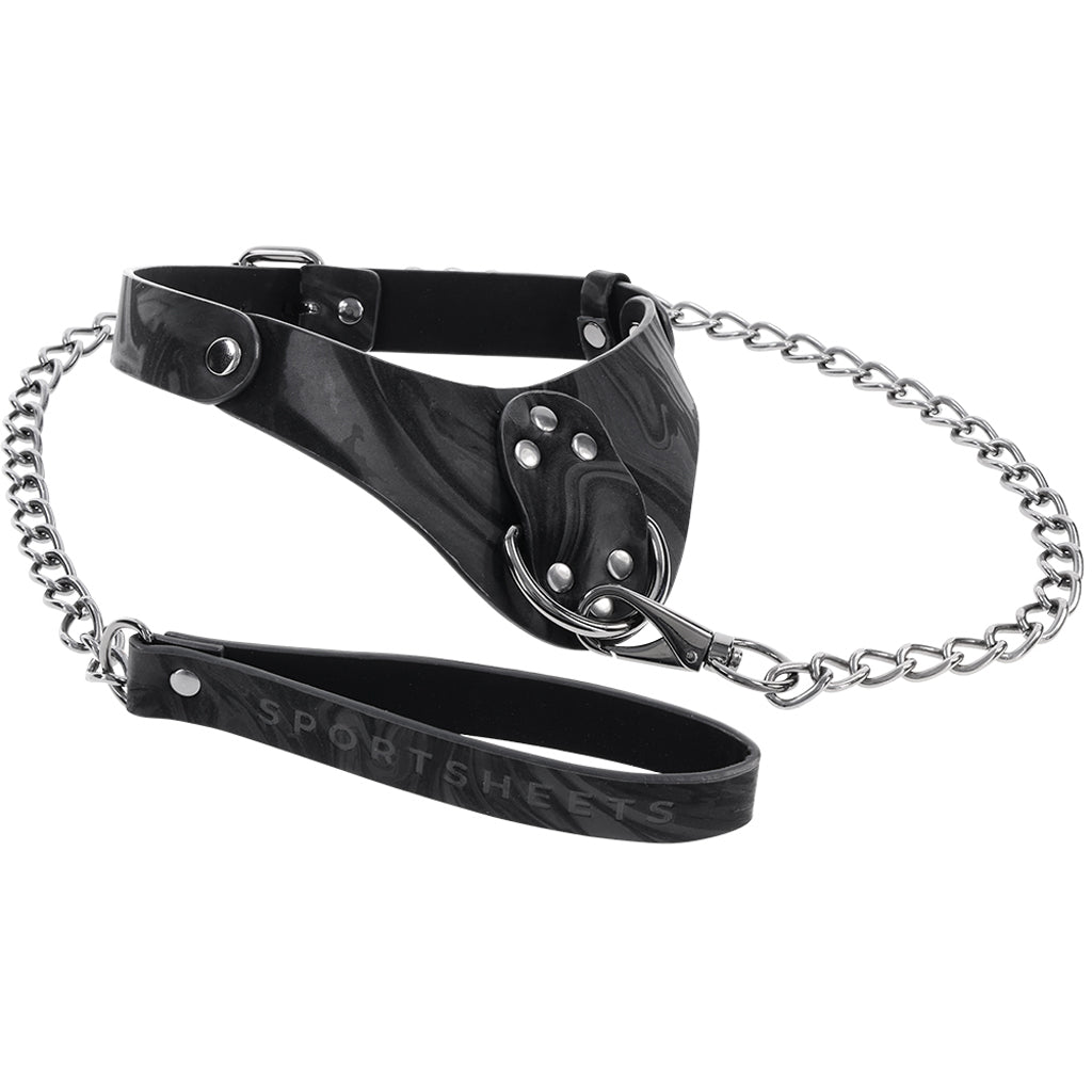 Velvet Noir Collar & Leash Bondage and Fetish > Leashes and Collars