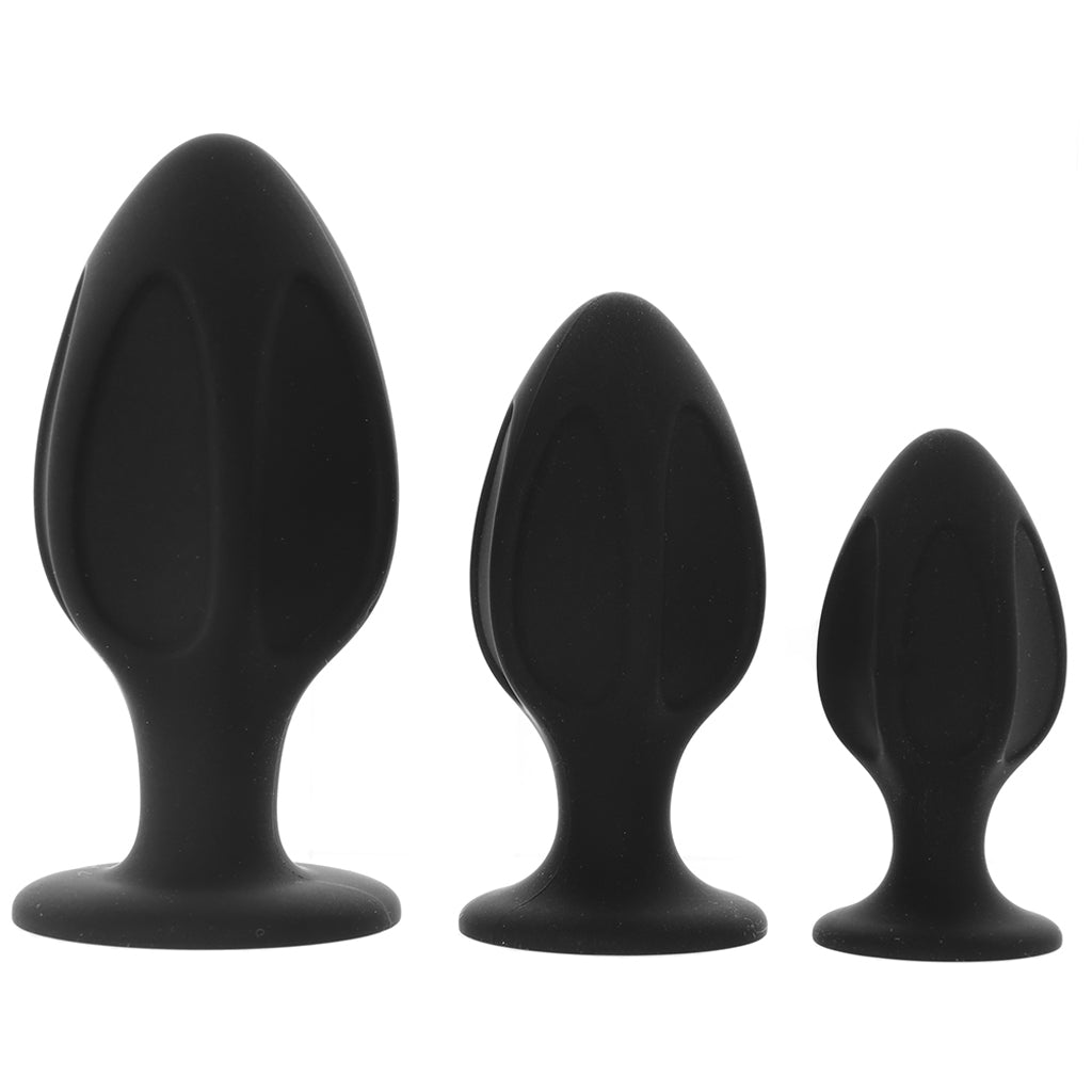 Master Series Triple Juicers Anal Trainer Set Anal Sex Toys > Butt Plugs