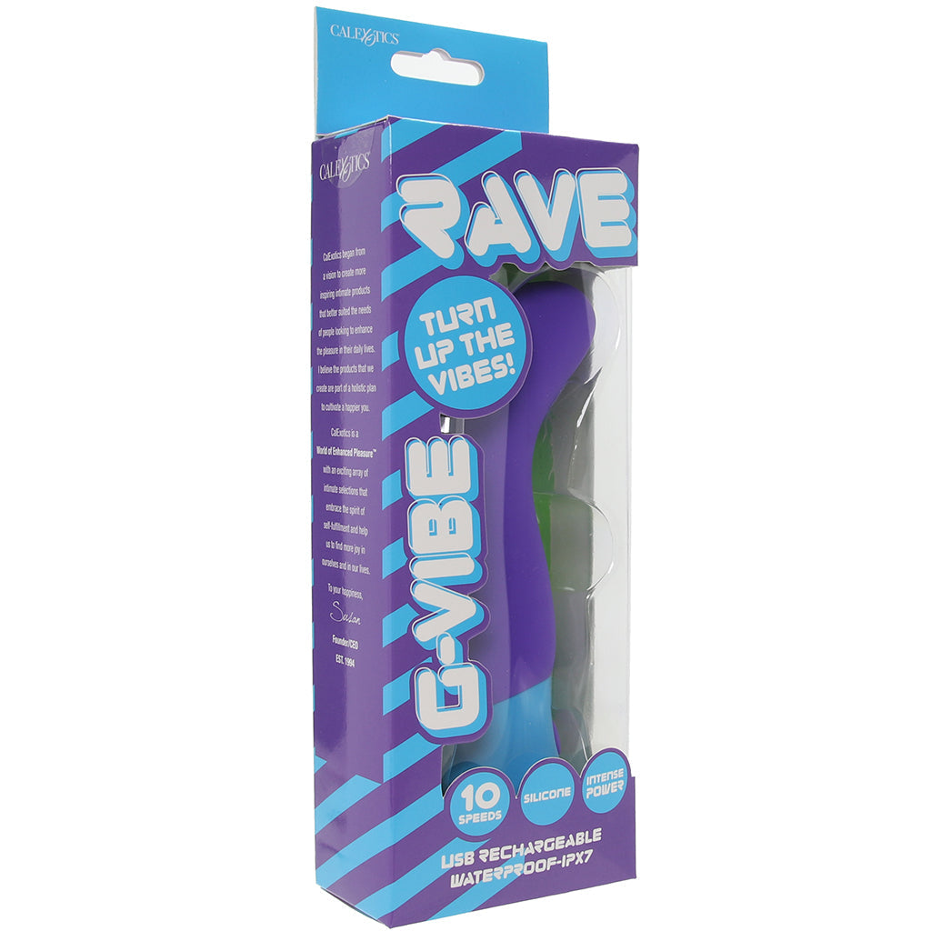 Rave Silicone G-Vibe Vibrators > G-Spot Vibrators