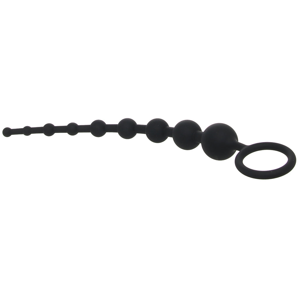 All About Anal Seamless Anal Beads in Black Anal Sex Toys > Anal Beads