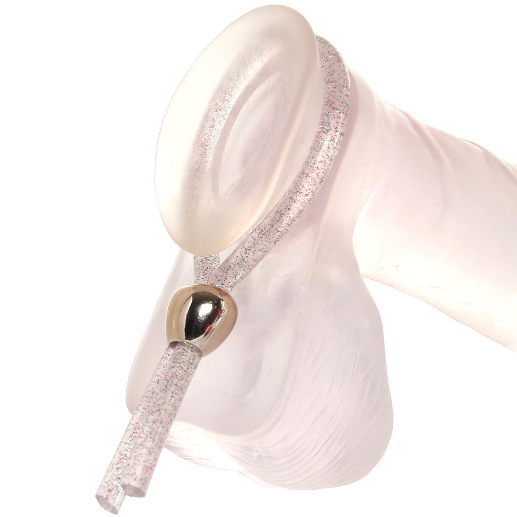 Adjustable Sparkly Loop Enhancer Cock Rings