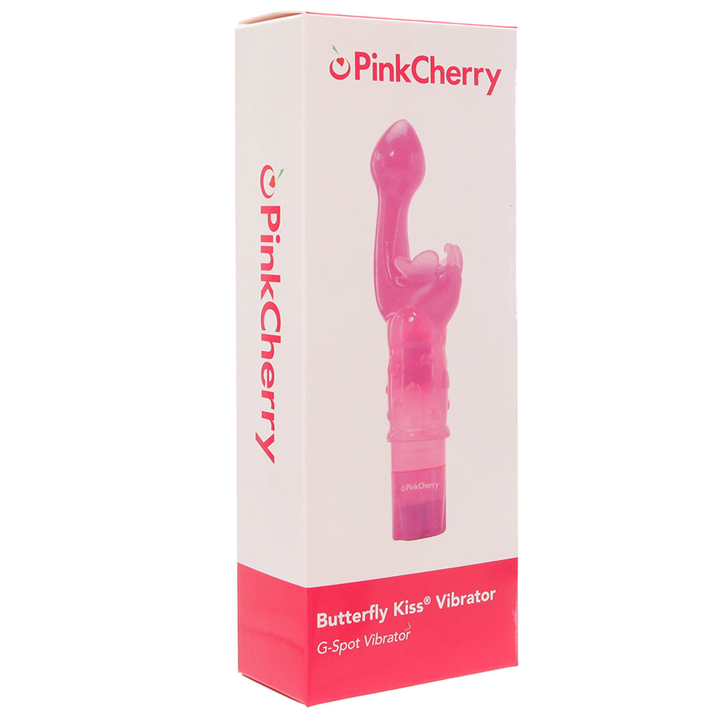 PinkCherry Butterfly Kiss Vibrator in Pink Vibrators > G-Spot Vibrators
