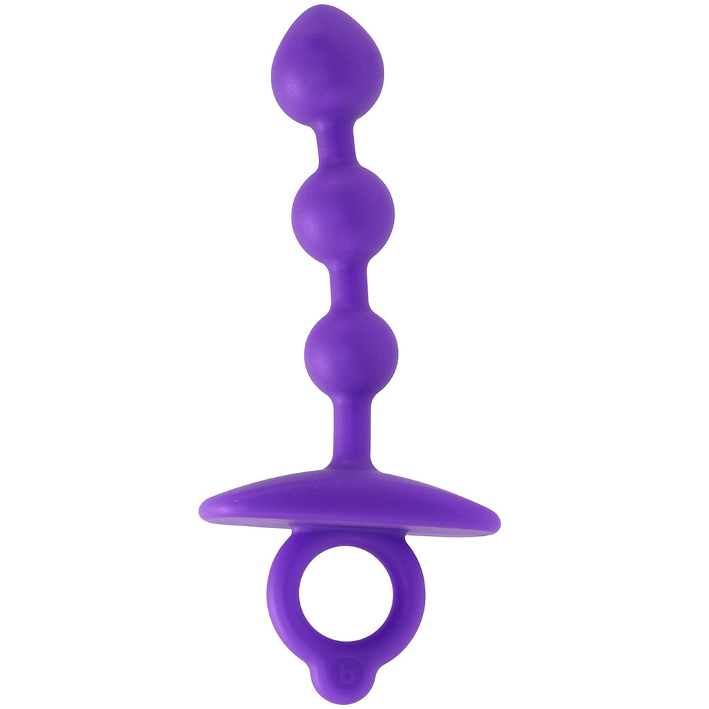 b-Vibe Butties Zip Silicone Anal Beads Anal Sex Toys > Anal Beads