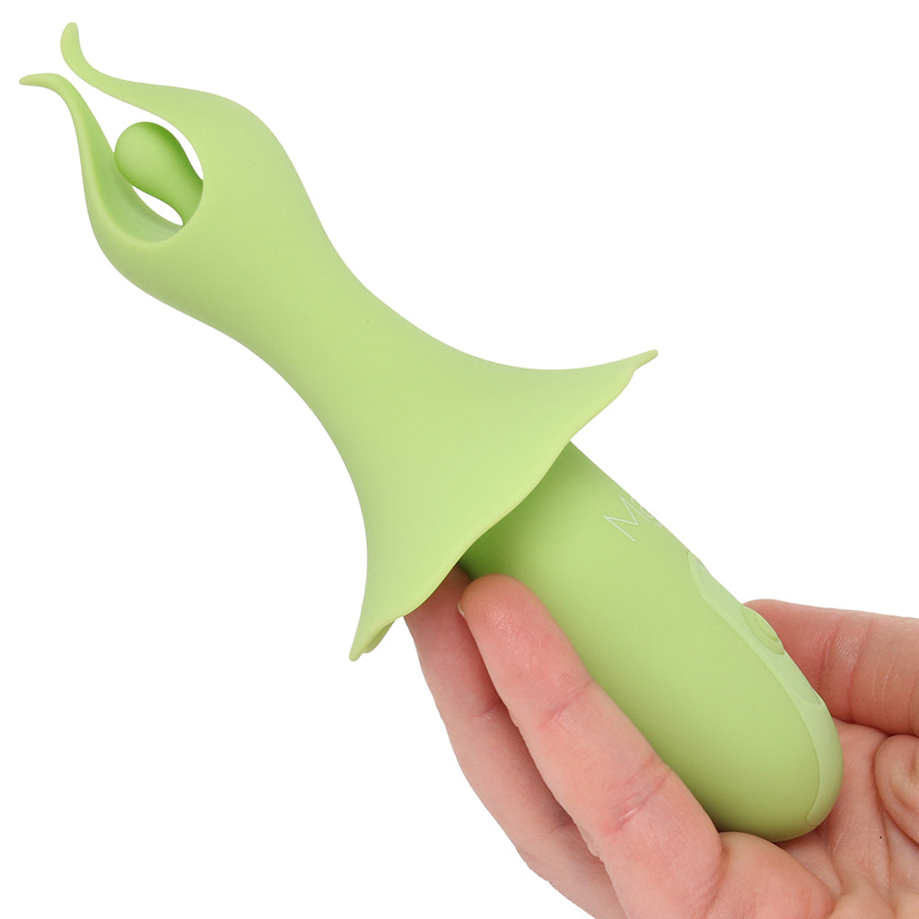 Sienna Fluttering Silicone Vibe in Green Vibrators > Clitoral Stimulators