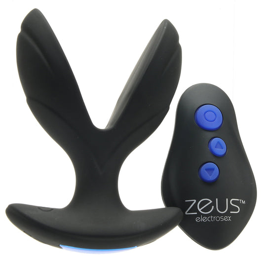 Zeus Electro-Spread Vibrating E-Stim Butt Plug Anal Sex Toys > Butt Plugs