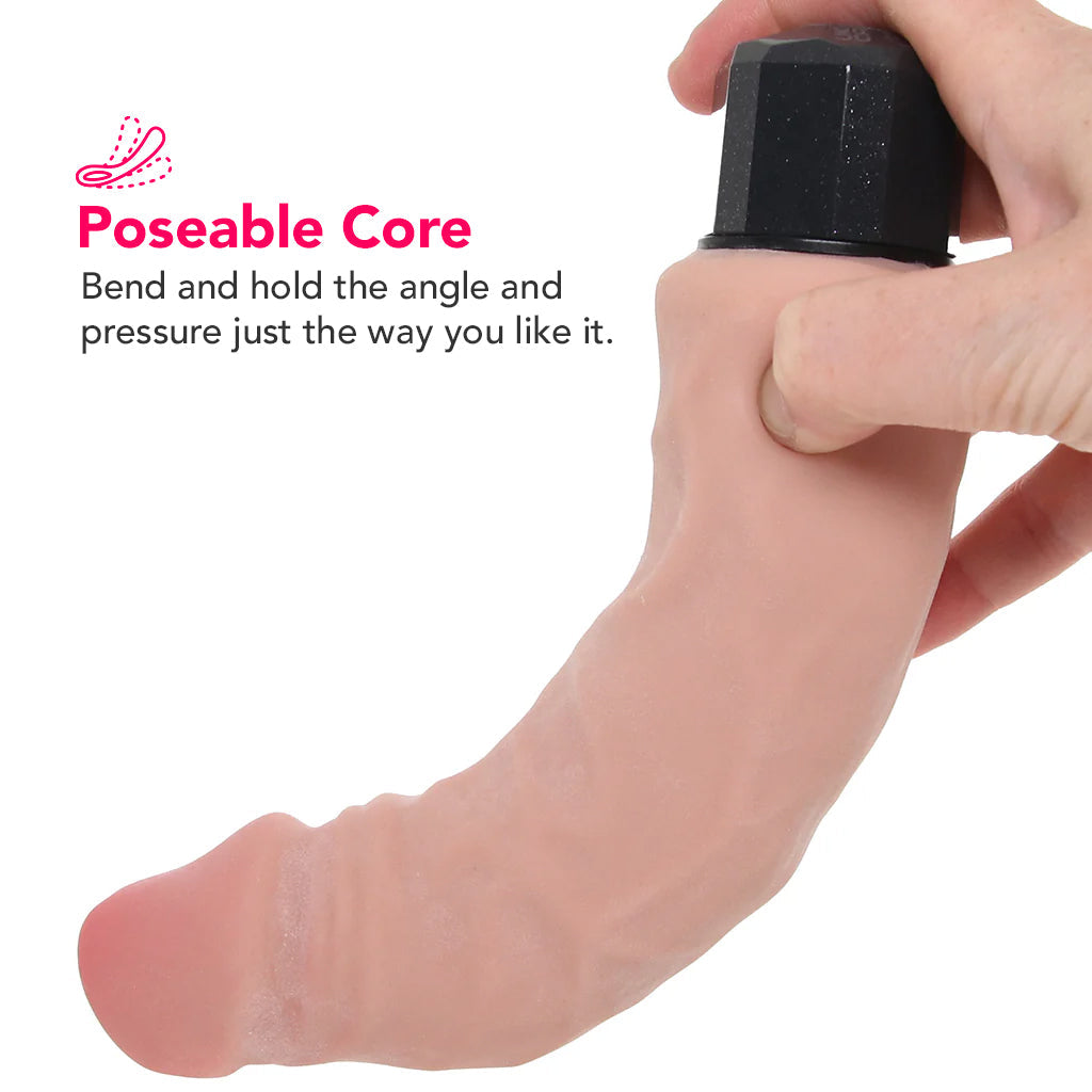 Au Naturel Big Easy 9 Inch Realistic Vibe Vibrators > Realistic Vibrator Dildos