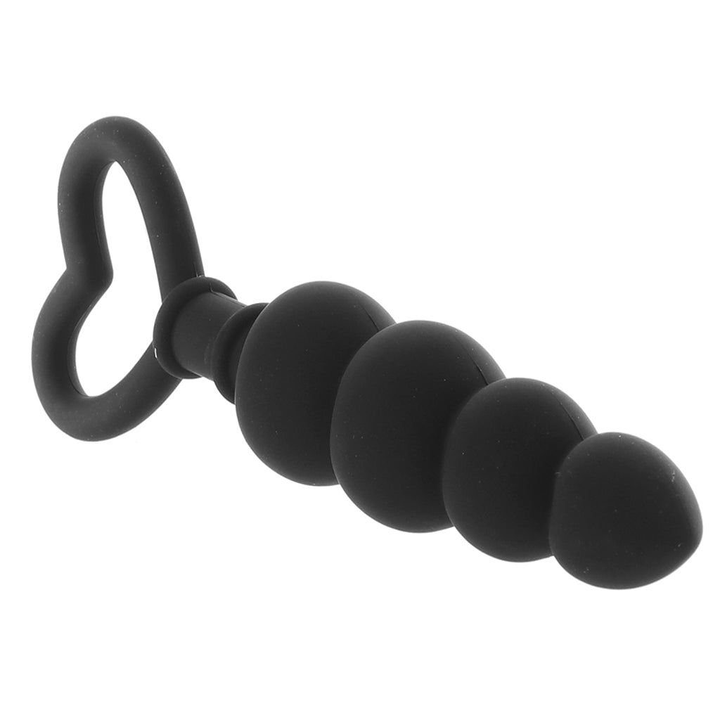 PinkCherry Black Hearts Butt Plug Anal Sex Toys > Butt Plugs