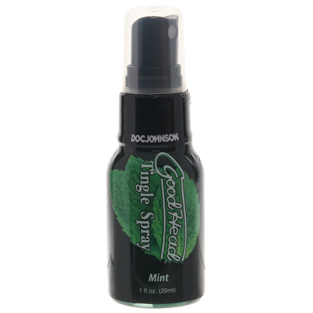 GoodHead Mint Tingle Spray in 1oz/29ml Lubes and Lotions > Flavored Sex Lubes