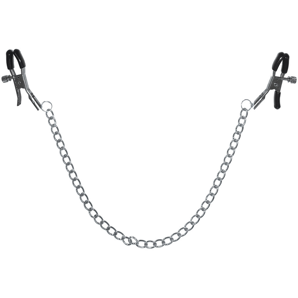 Sex & Mischief Chained Nipple Clamps Bondage and Fetish > Nipple Stimulators & Clamps