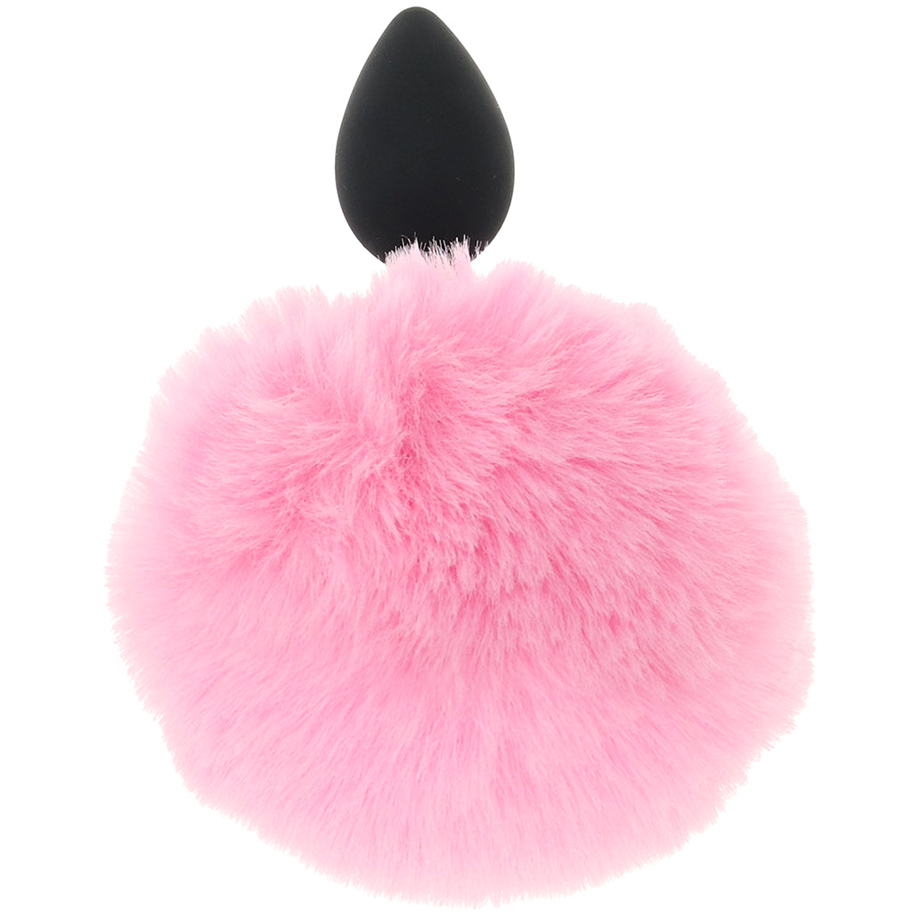 Tailz Fluffy Bunny Tail Silicone Plug in Pink Anal Sex Toys > Butt Plugs