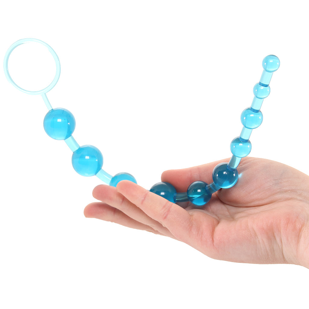 X-10 Anal Beads in Blue Anal Sex Toys > Anal Beads