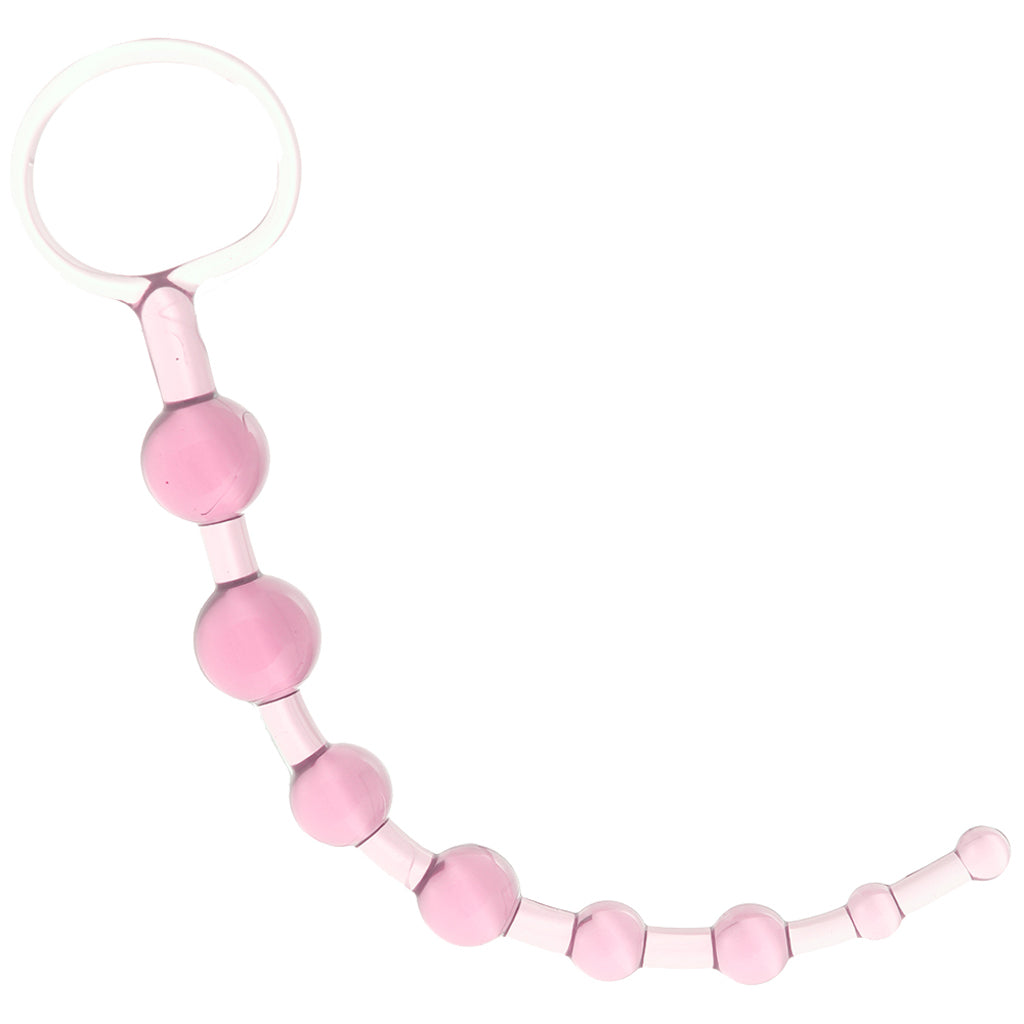 First Time Love Anal Beads in Pink Anal Sex Toys > Anal Beads