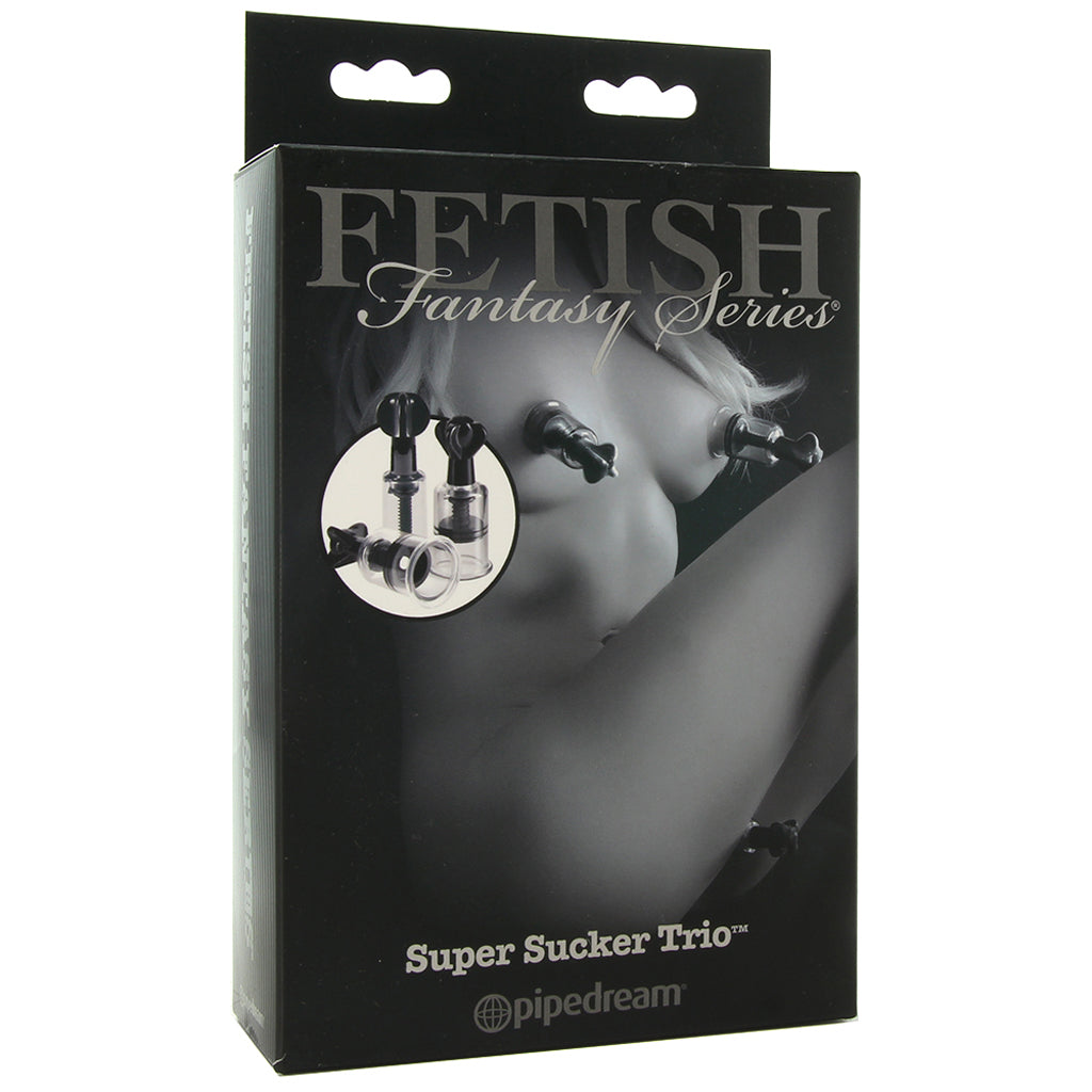 Super Suckers Nipple and Clitoral Pump Trio Bondage and Fetish > Tools & Accessories
