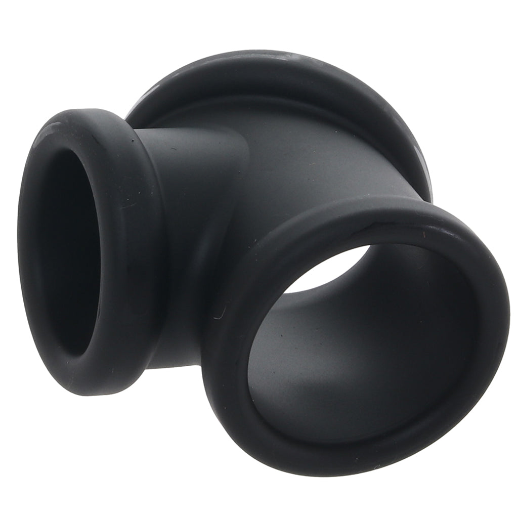 Renegade Piper Cock & Ball Ring in Black Bondage and Fetish > Cock and Ball Devices