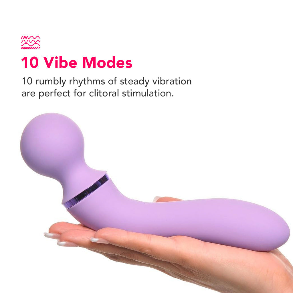 Fantasy For Her Duo Wand Massage-Her in Purple Vibrators > Wands